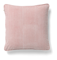 mondocherry - cotton striped cushion - rose