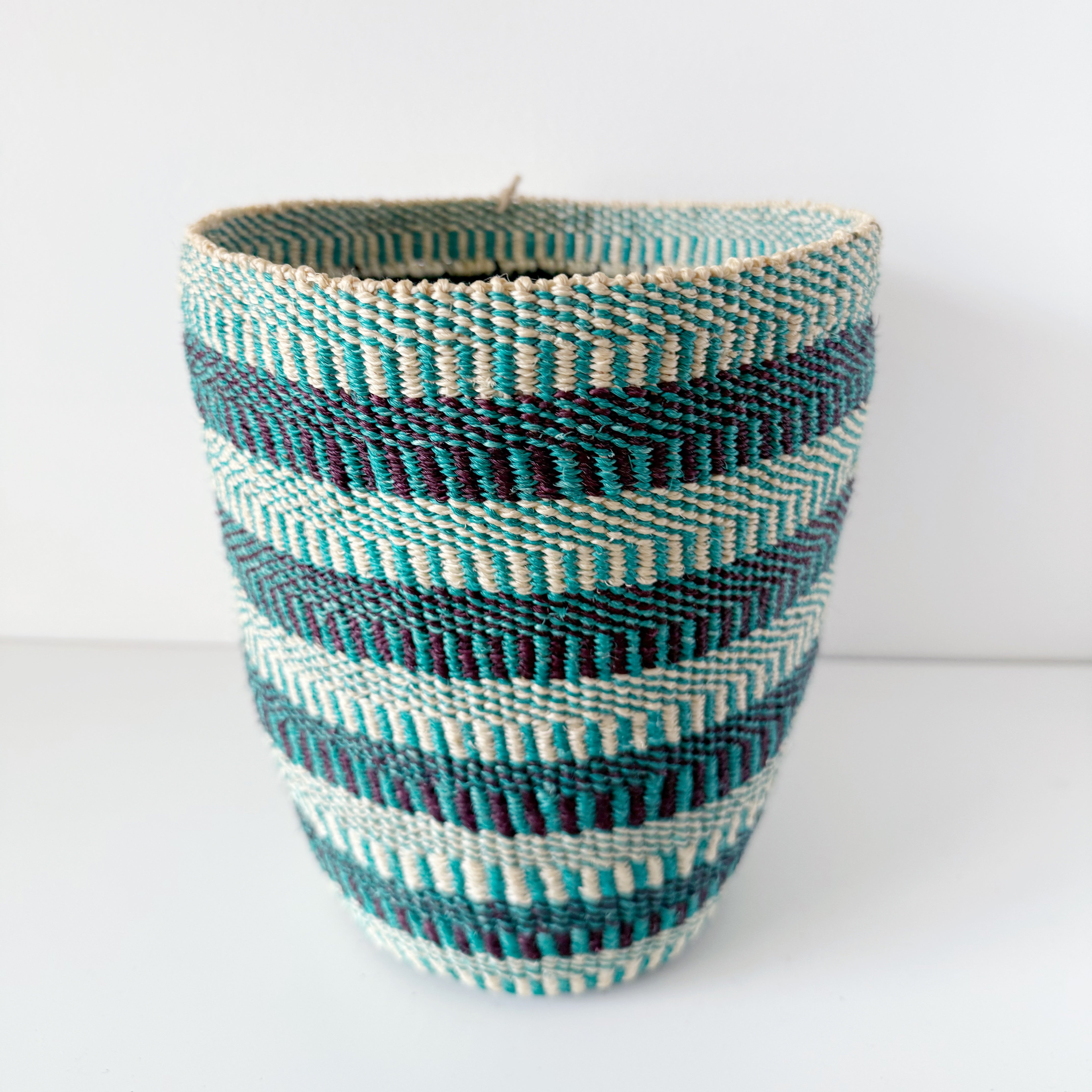 African fine weave basket #20