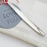 Fourchette and Cie | dessert spoon | “hello sunshine"