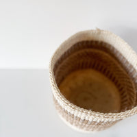 mondocherry - African fine weave basket - top