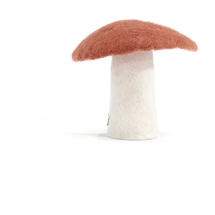 Muskhane | felt mushroom | small | coral
