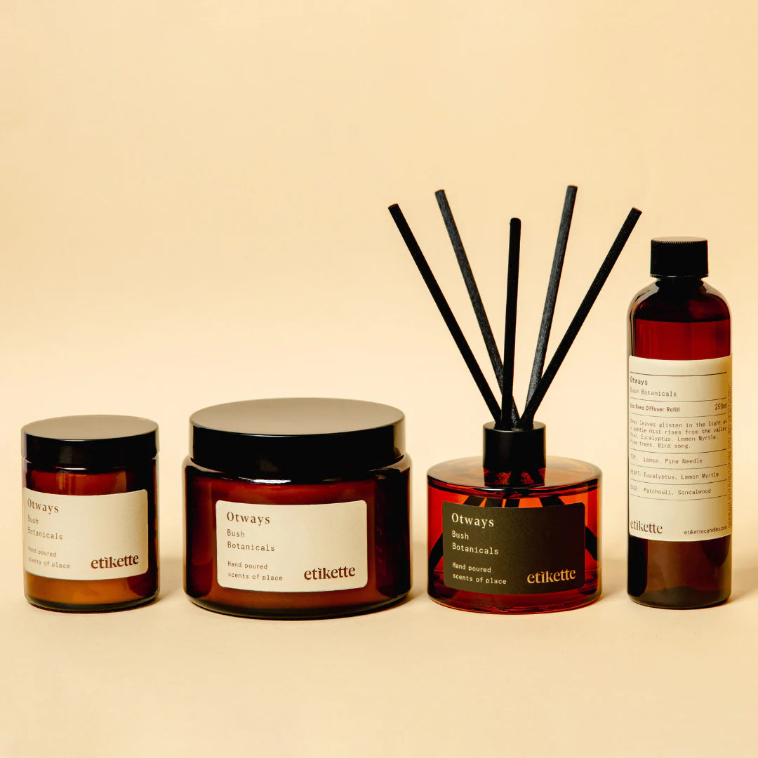 mondocherry - Etikette | soy candle | collection