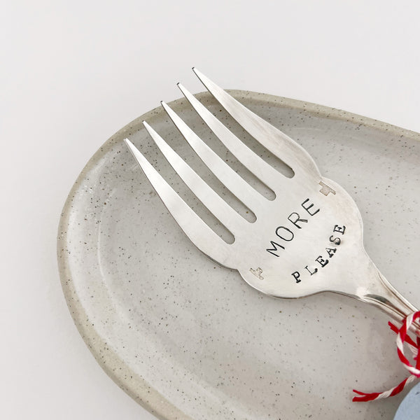 Fourchette and Cie | serving fork | “more please”