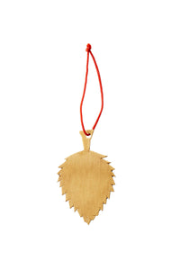 mondocherry - Fog Linen Work | brass leaf ornament