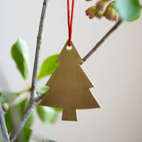 mondocherry - Fog Linen Work | brass tree ornament