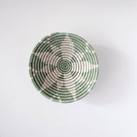 "Hope" woven bowl | small | seafoam #2