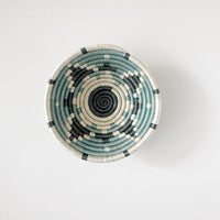 "Coastal" woven bowl | small | serenity #2