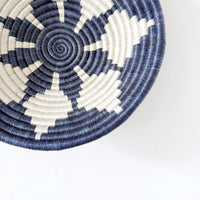 "Hope" woven bowl | medium | blue #1