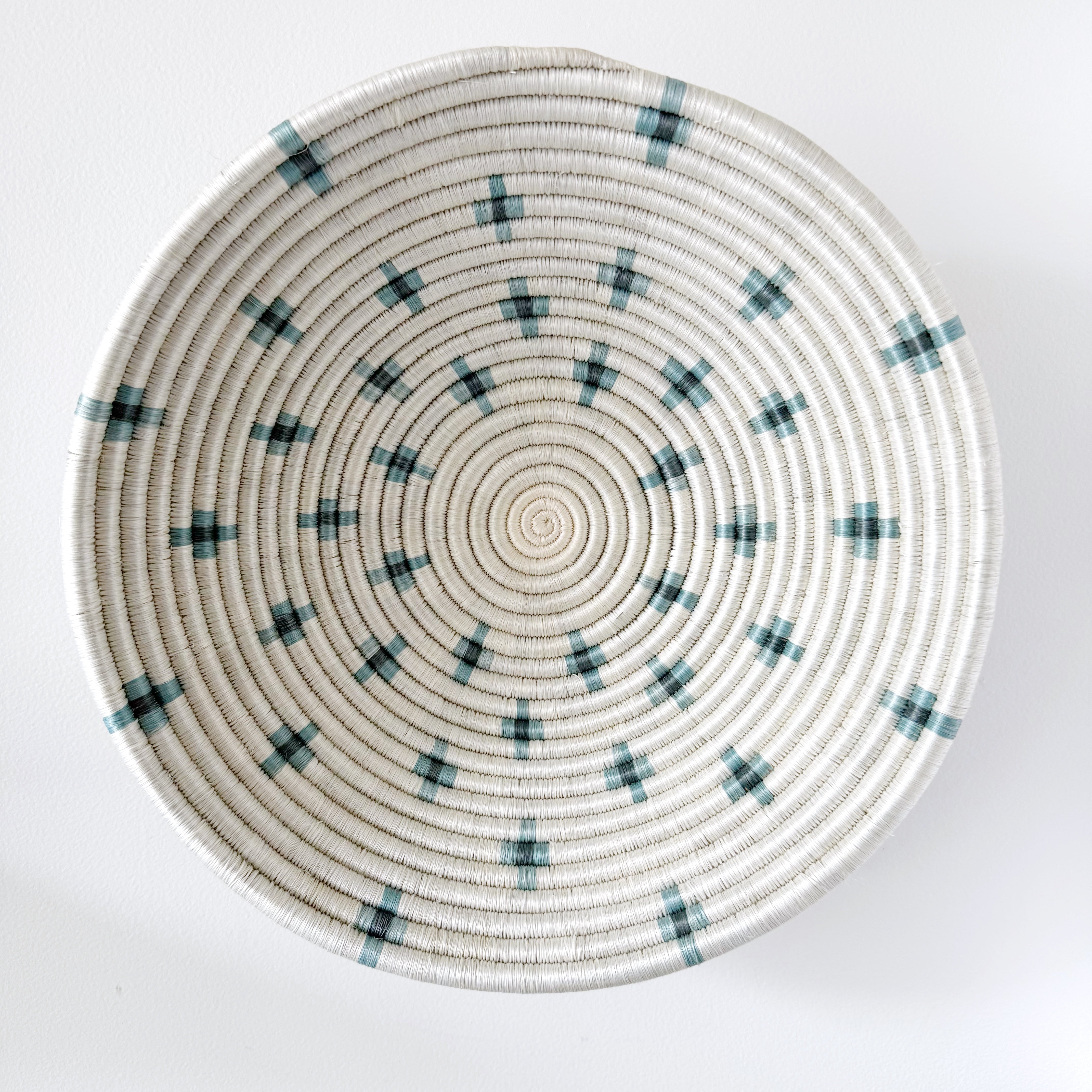 "Coastal" woven bowl | XL | delicate #2