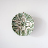 "Hope" woven bowl | small | seafoam #1