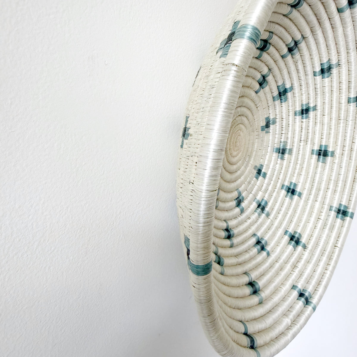 "Coastal" woven bowl | XL | delicate #2