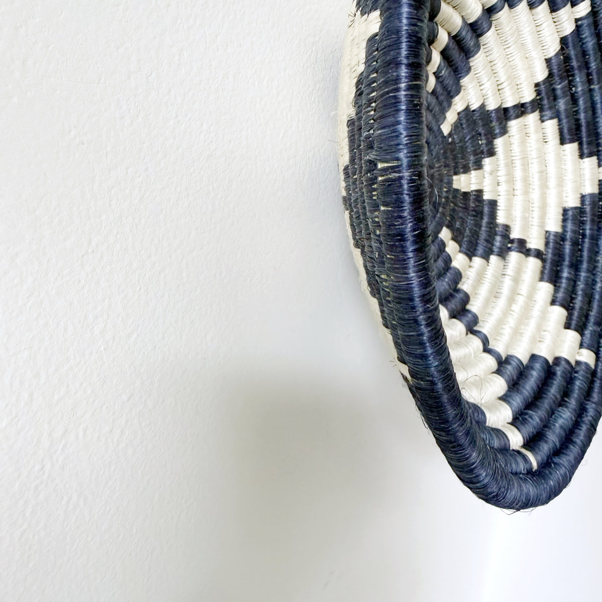 "Hope" woven bowl | medium | blue #1