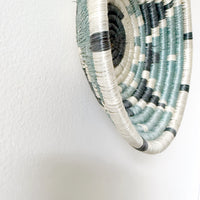 "Coastal" woven bowl | small | serenity #2