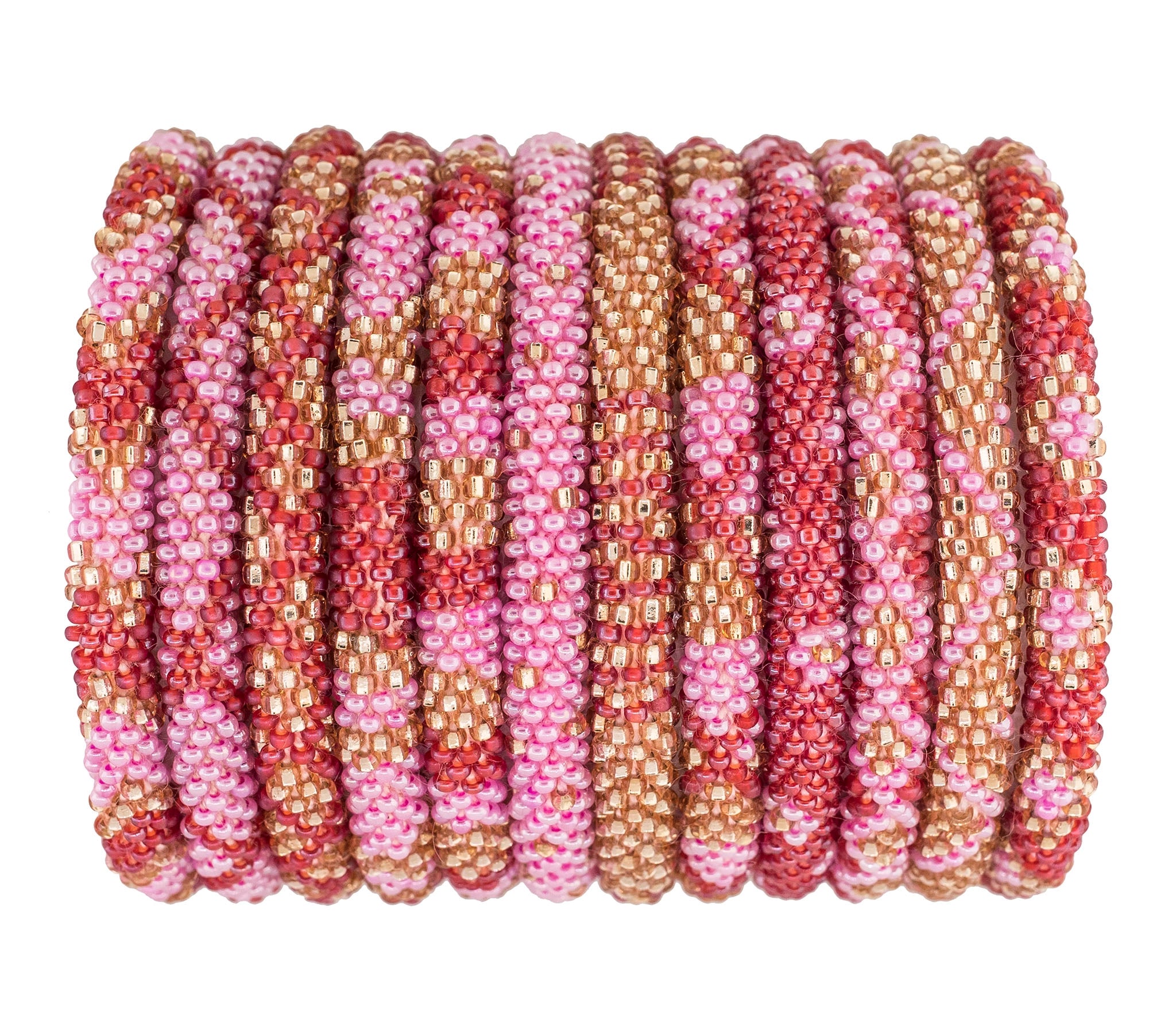 aid through trade | roll on bracelet | hibiscus