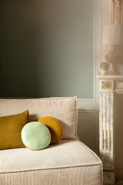 Muskhane | smartie cushion | mint