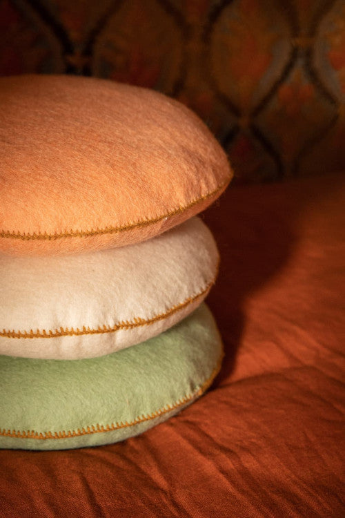Muskhane | smartie cushion | mint