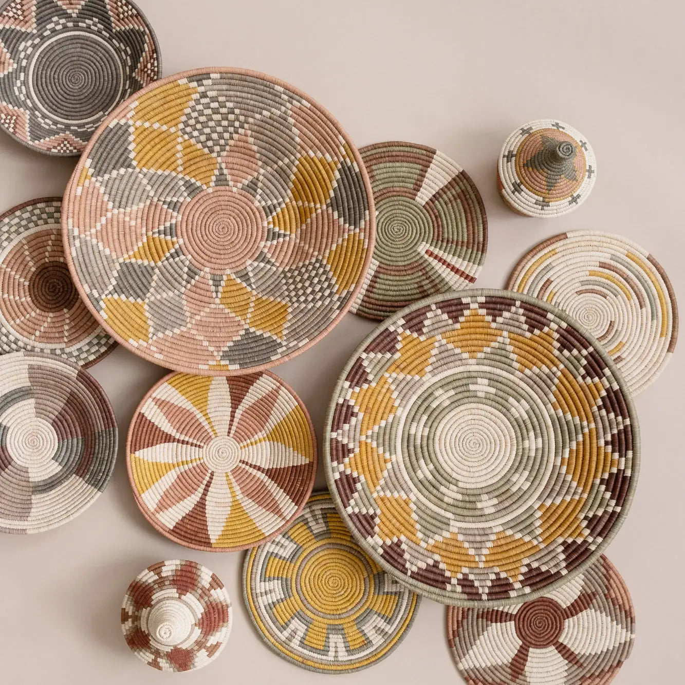 "Sprocket” woven trivet | Elevate