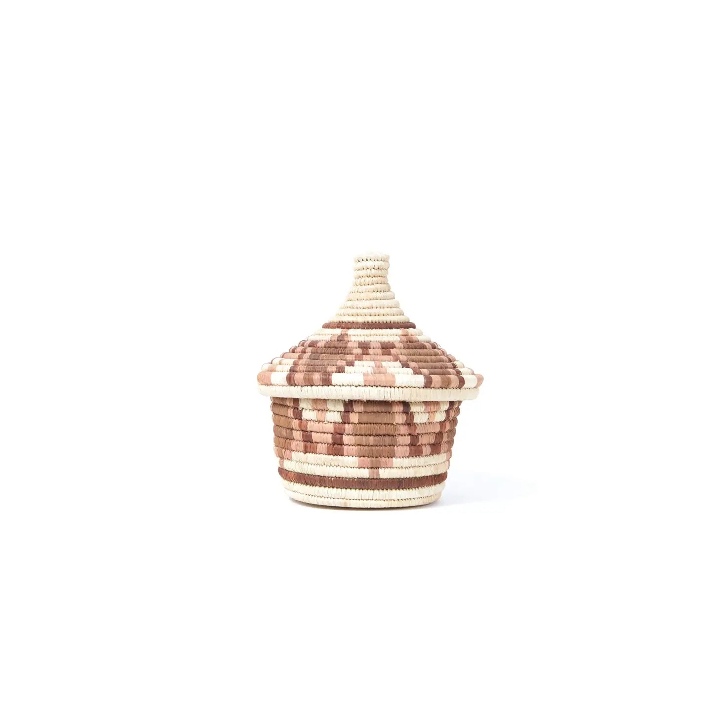 "Flower Burst" woven coffee basket | Cultivate