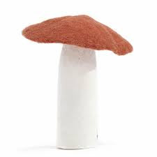 Muskhane | felt mushroom | XL | coral