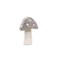 Muskhane | felt dotty mushroom | XL | light stone
