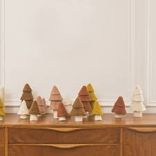 Muskhane | felt morel mushroom | large | coral