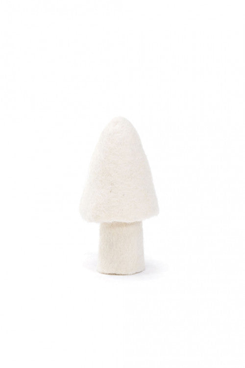 Muskhane | felt morel mushroom | large | natural