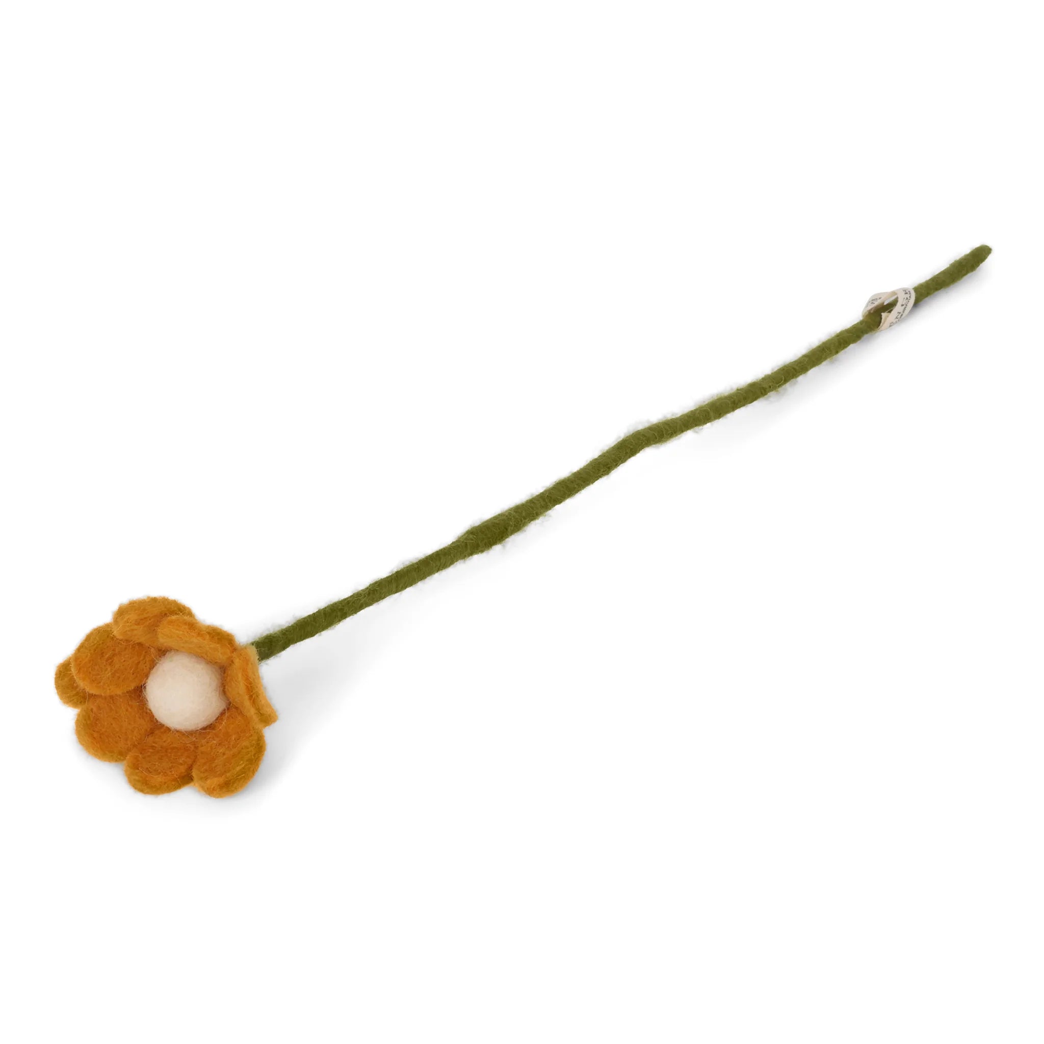 Gry & Sif | felt anemone flower | yellow