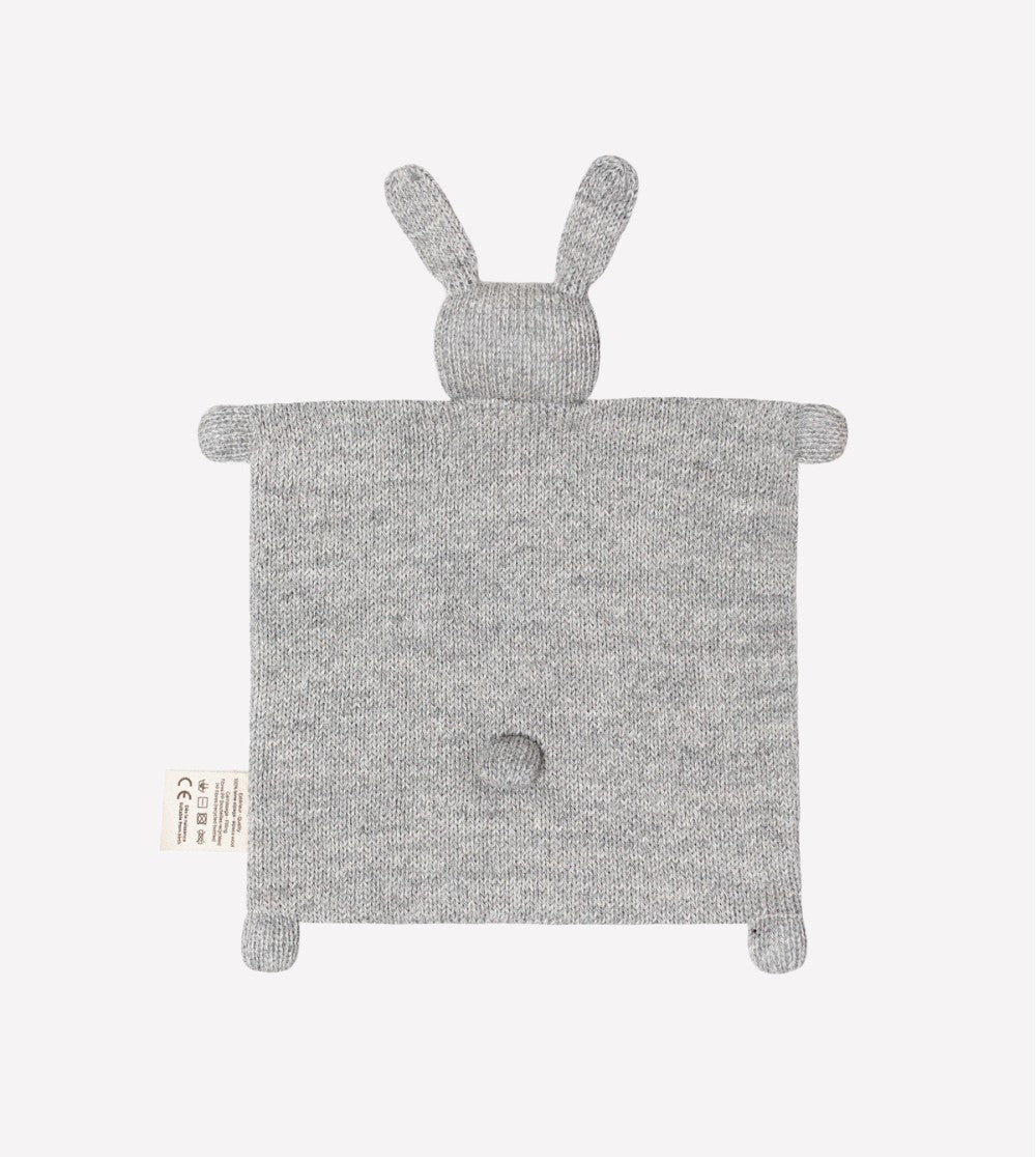 main sauvage | knit cuddle cloth | grey bunny