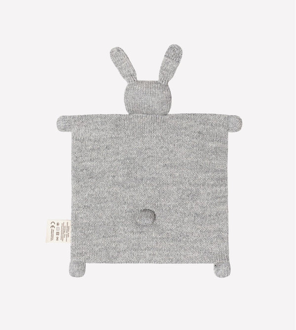 main sauvage | knit cuddle cloth | grey bunny