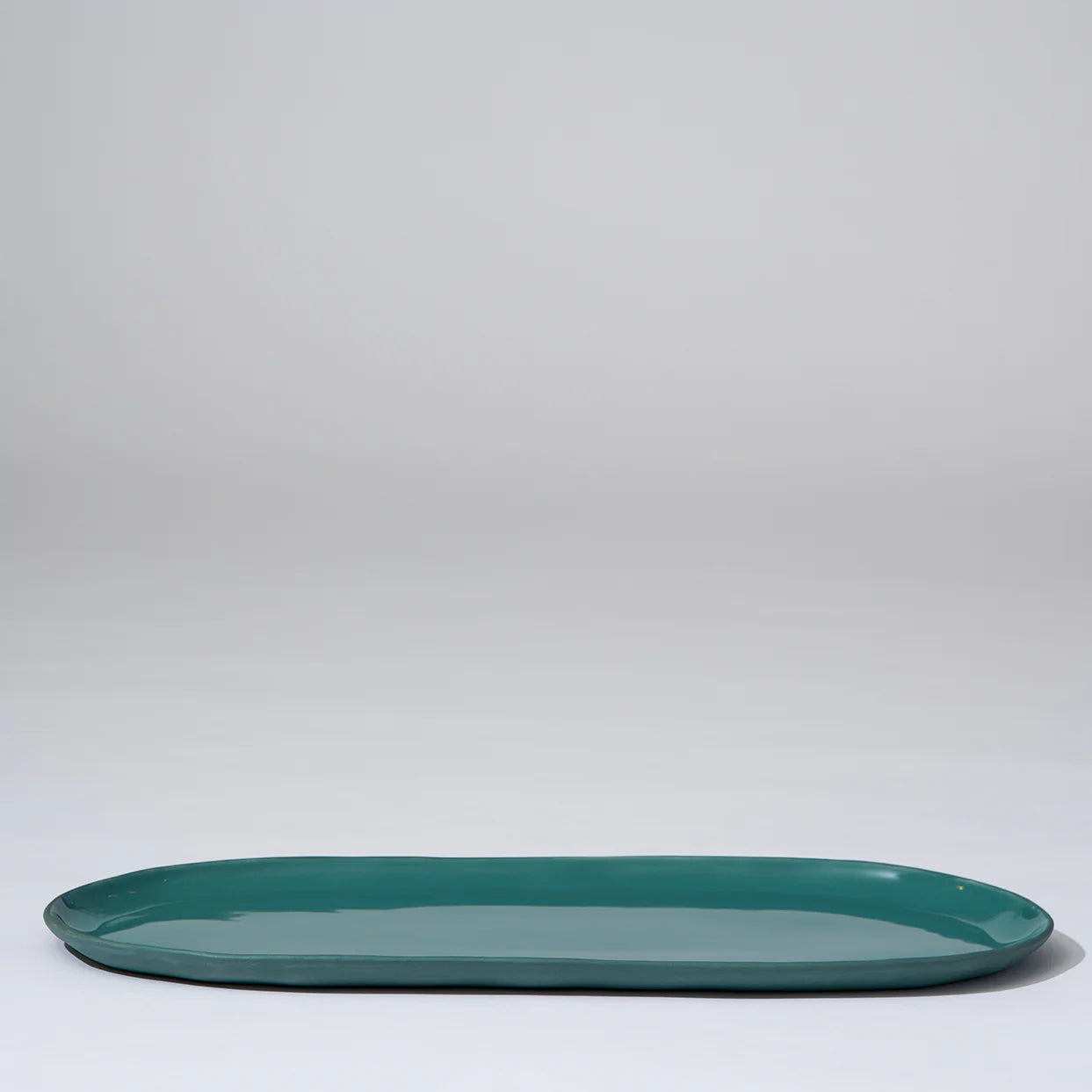 Marmoset Found | cloud oval plate | moss | large