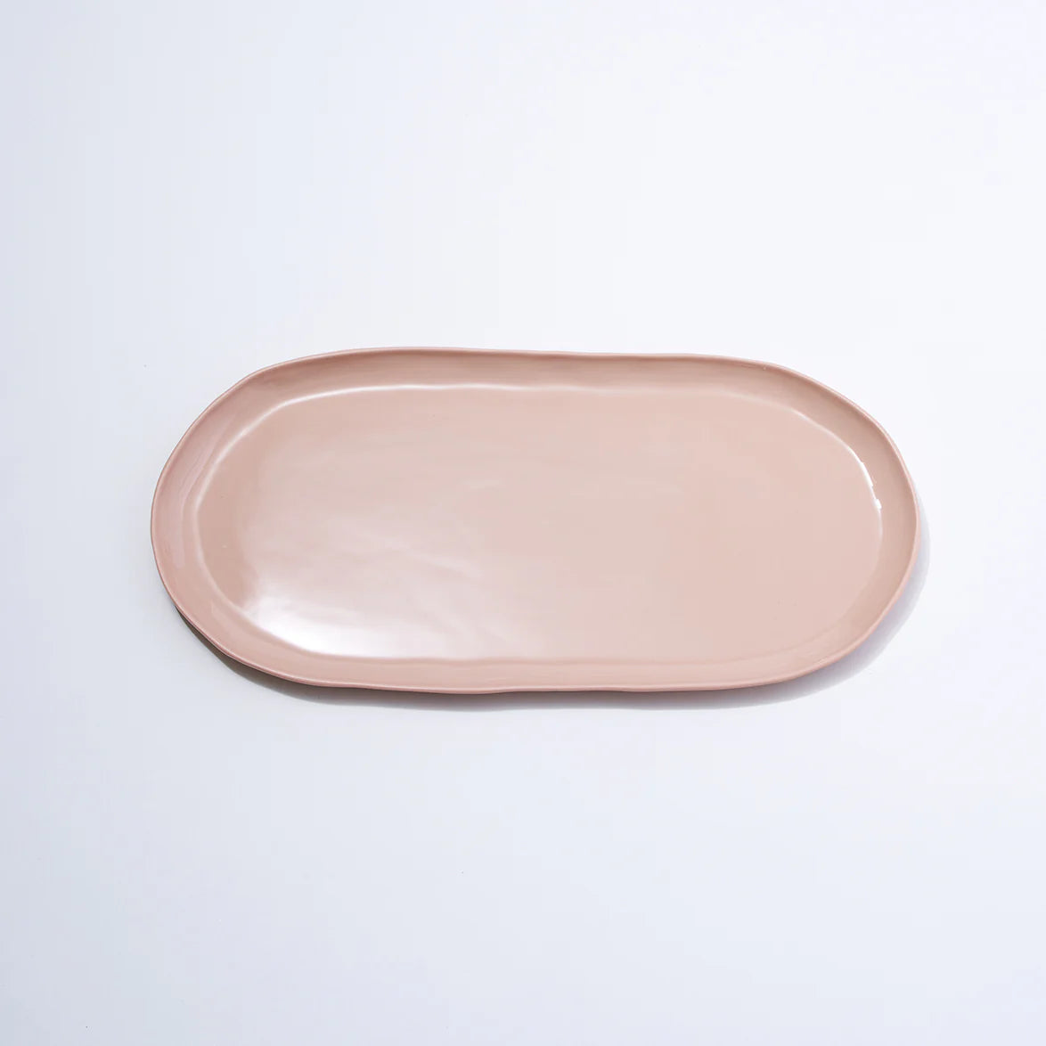 Marmoset Found | cloud oval plate | icy pink | large