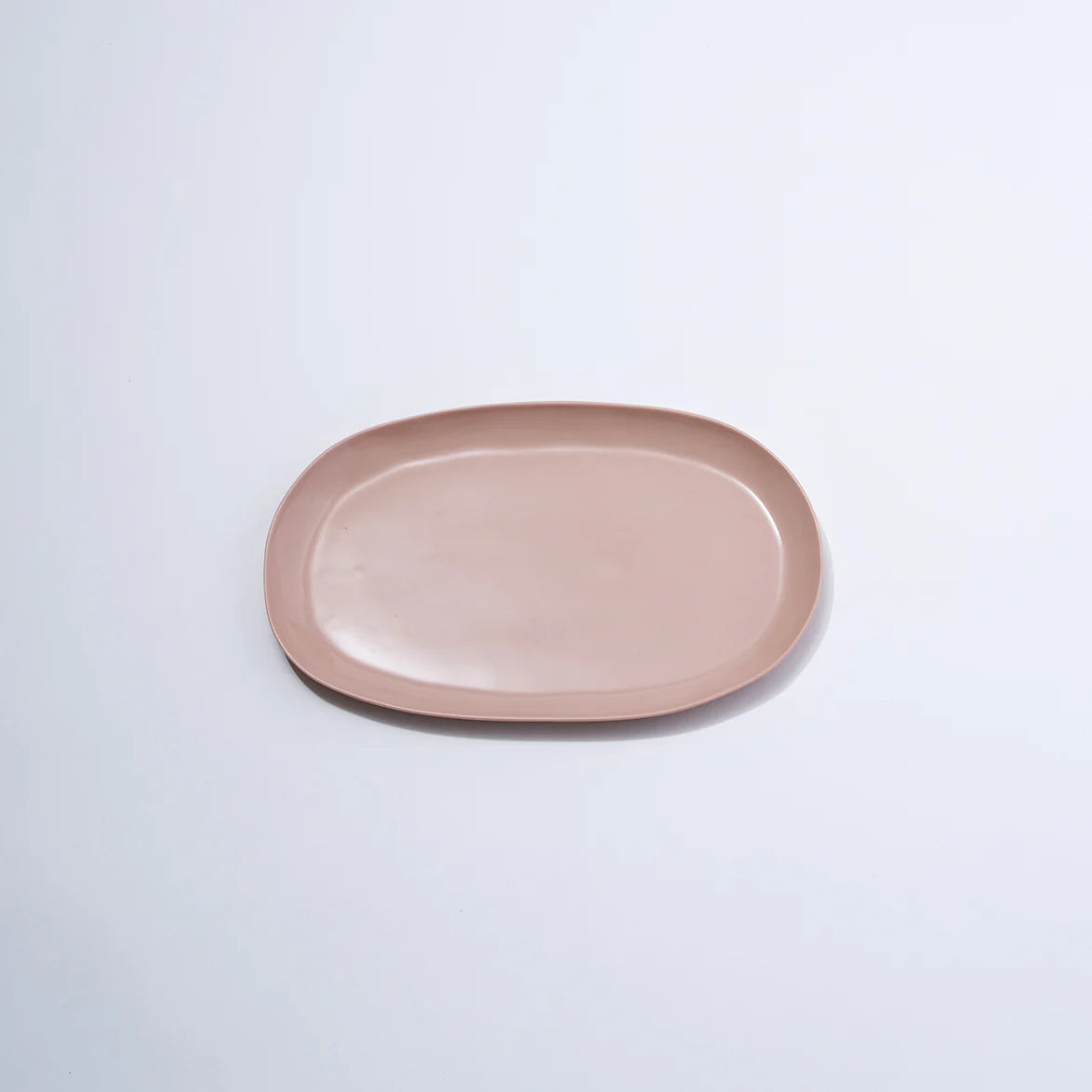 Marmoset Found | cloud oval plate | icy pink | medium