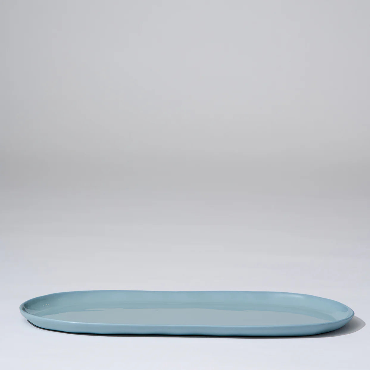 Marmoset Found | cloud oval plate | light blue | large
