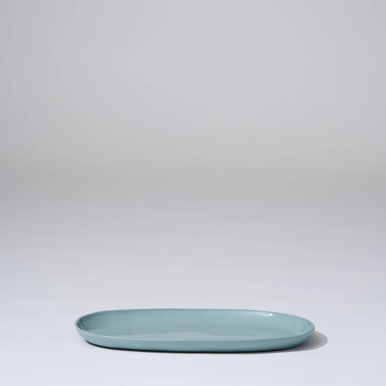 Marmoset Found | cloud oval plate | light blue | medium