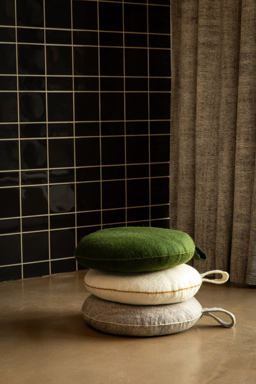 Muskhane | nomad smartie cushion | light stone