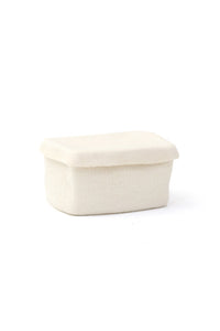 Muskhane | felt rectangulo box | natural | small