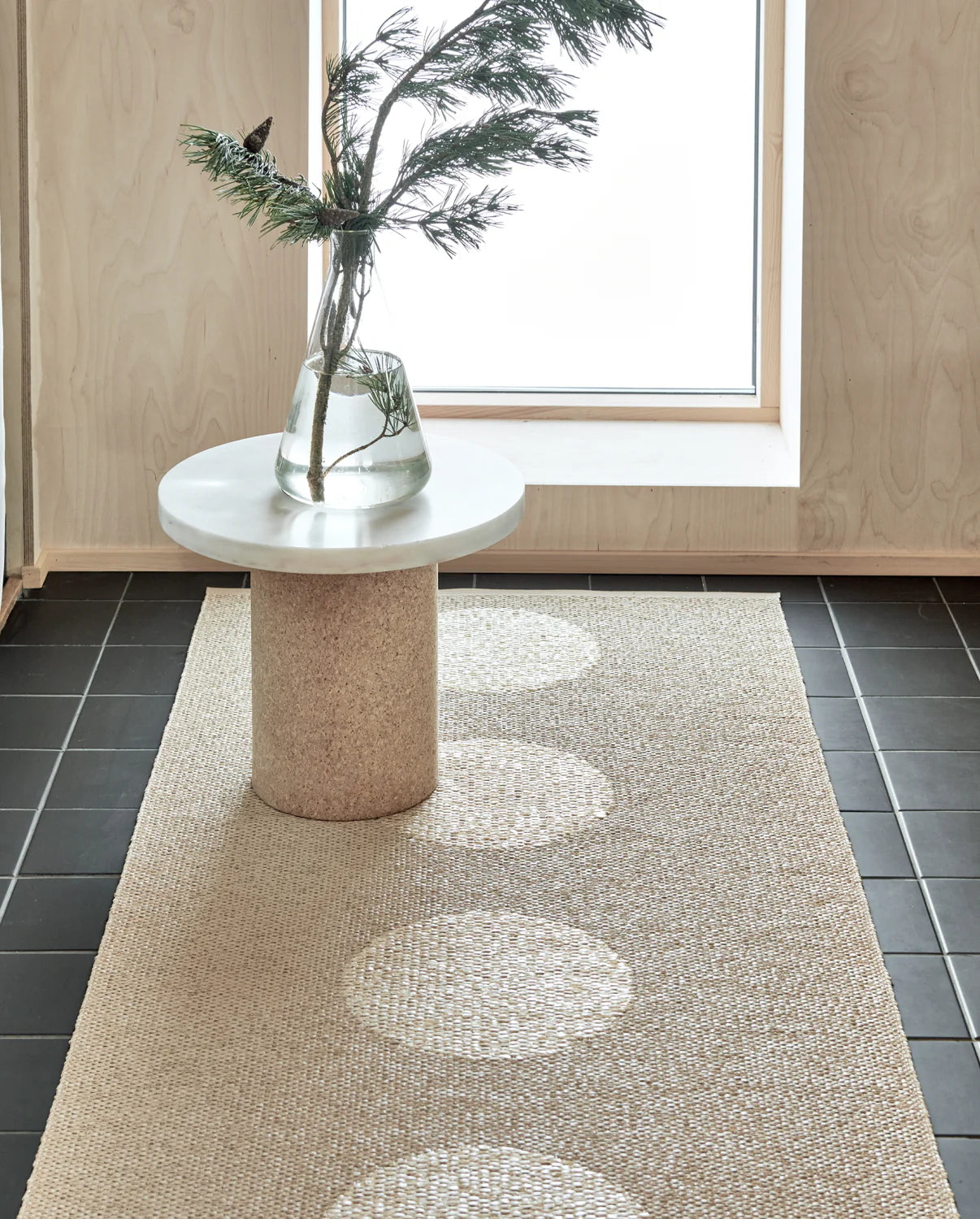 Pappelina | vera 2.0 rug | beige | 70 x 120