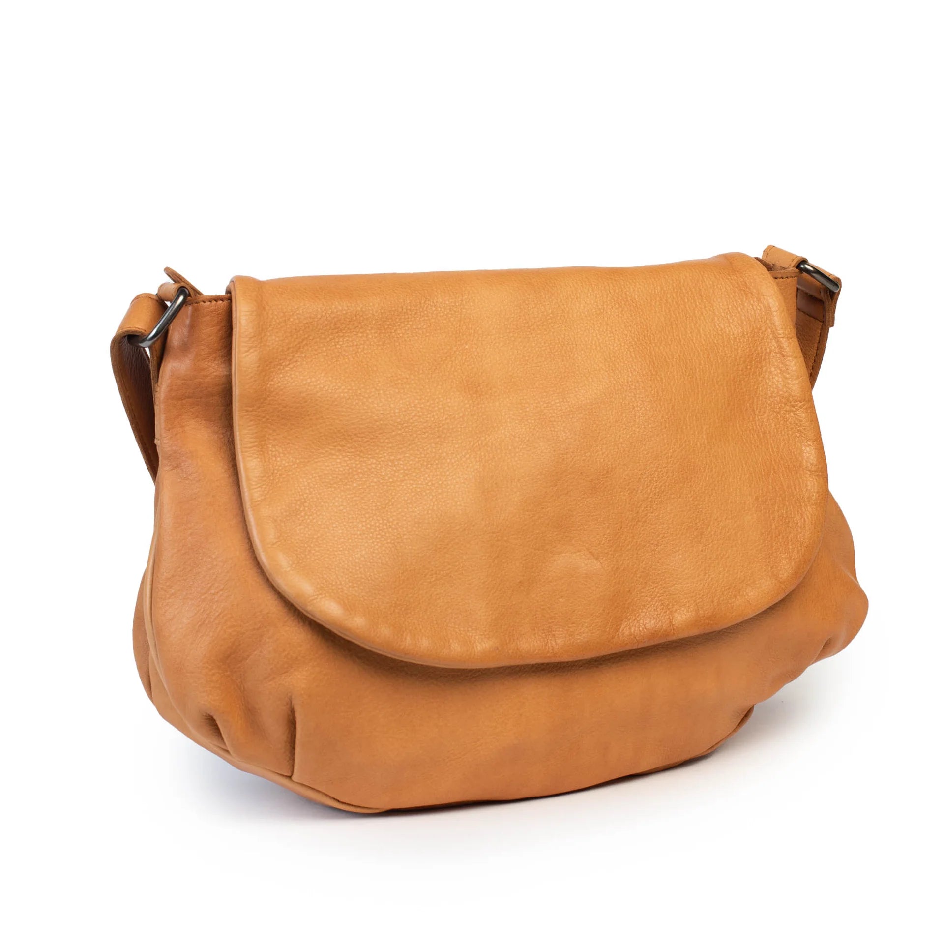 Dusky Robin | grace leather bag | tan