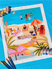 Paint Anywhere | Beach Day by Hebe Studio | Paint by Number Kit