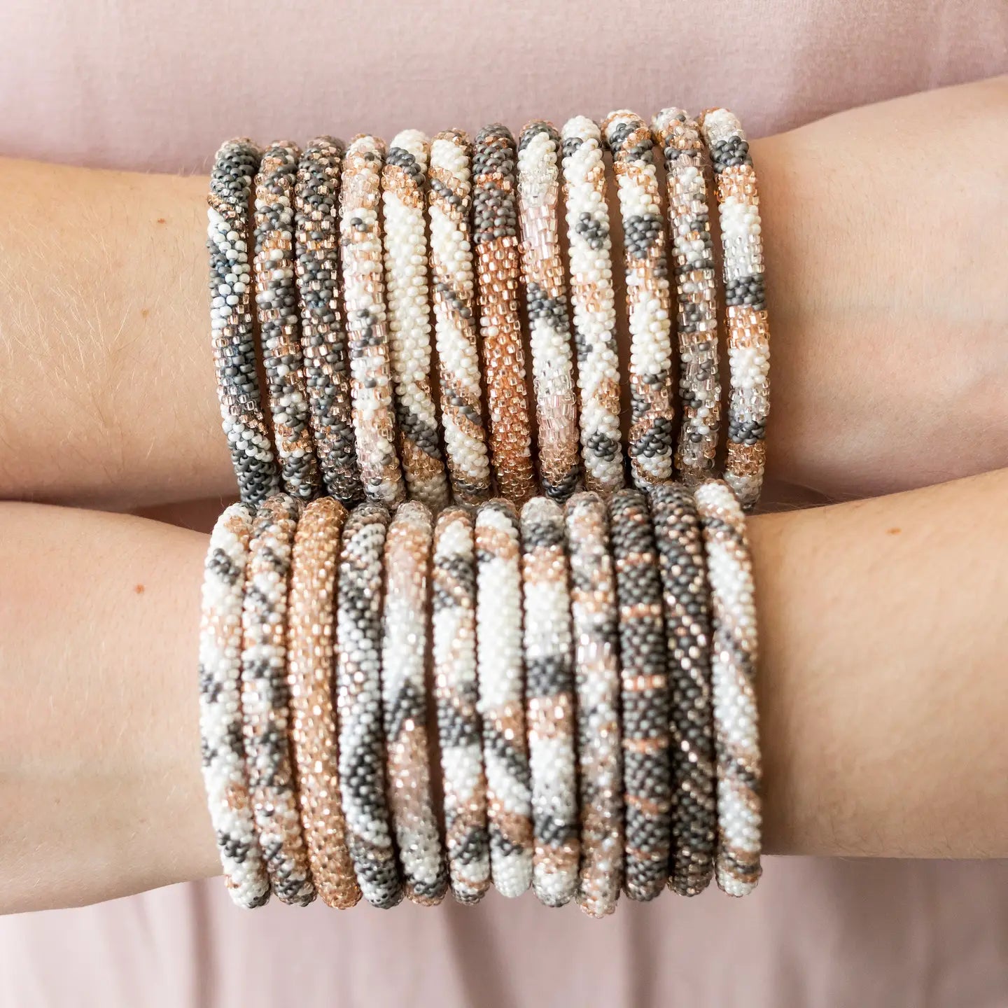 aid through trade | roll on bracelet | bubbly