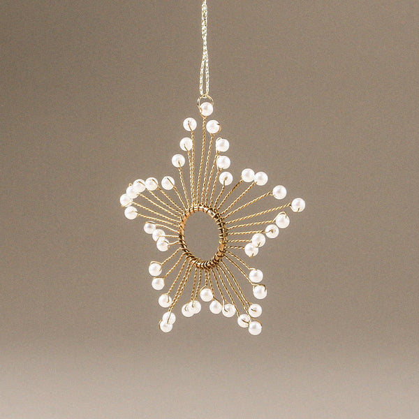 mondocherry - Indigo Love | celeste beaded decoration