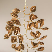 mondocherry - Indigo Love | flora sequinned decoration - close