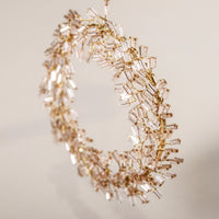 mondocherry - Indigo Love | halo beaded decoration - close