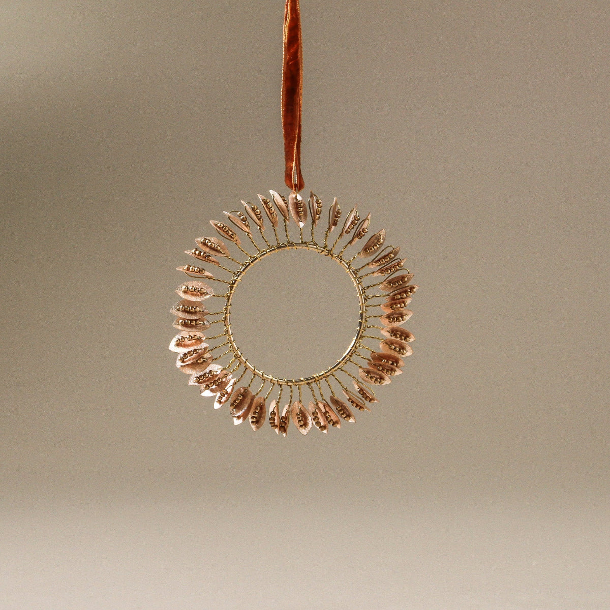 mondocherry - Indigo Love | hearth beaded decoration