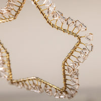 mondocherry - Indigo Love | starlet beaded decoration - close