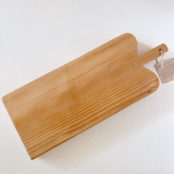 mondocherry - Ivy Alice | wooden serving board with curved corners | Narrow - back