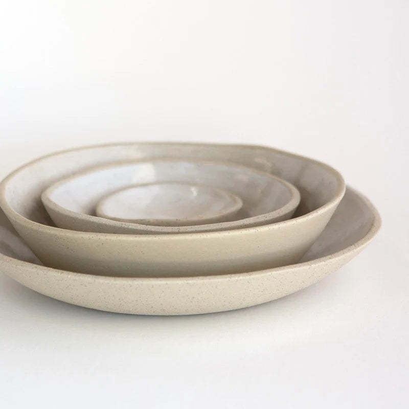 Kim Wallace Ceramics | ceramic pebble pasta bowl