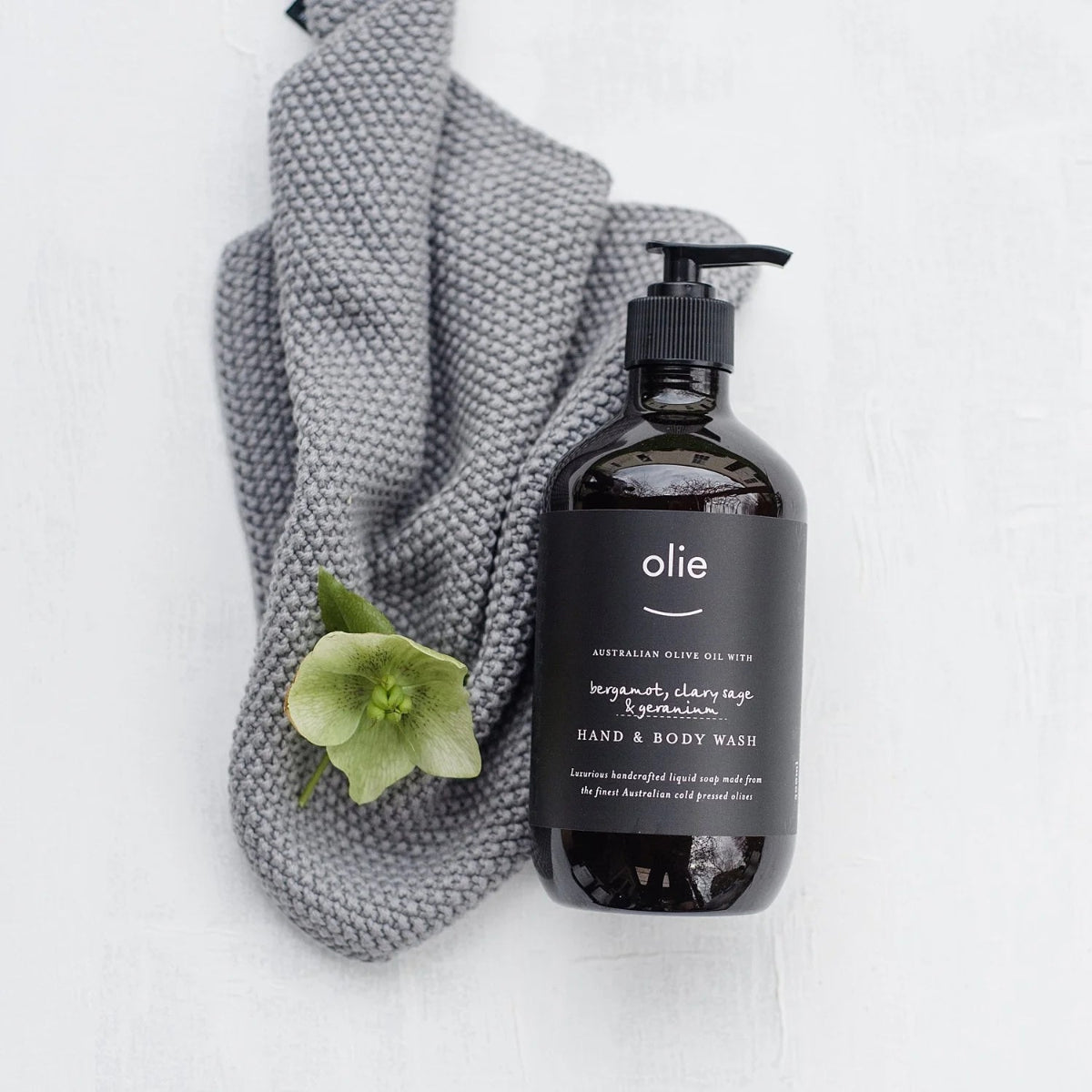 Olieve and Olie | hand & body wash | bergamot, sage, geranium