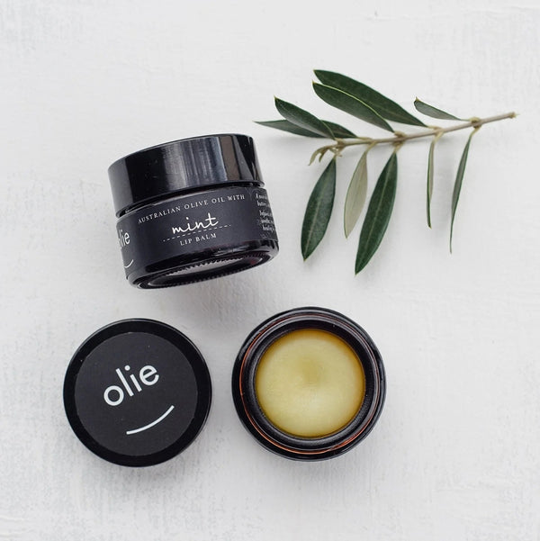 mondocherry - Olieve and Olie | lip balm | mint