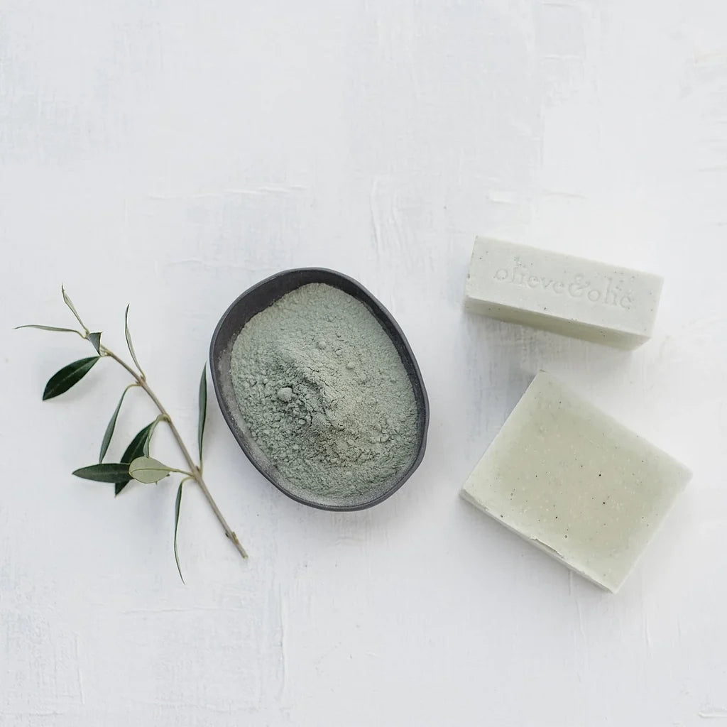 Olieve and Olie | soap bar (set of 3) | blue gum and bentonite clay